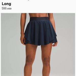 Court Rival High-Rise Skirt Long size 16